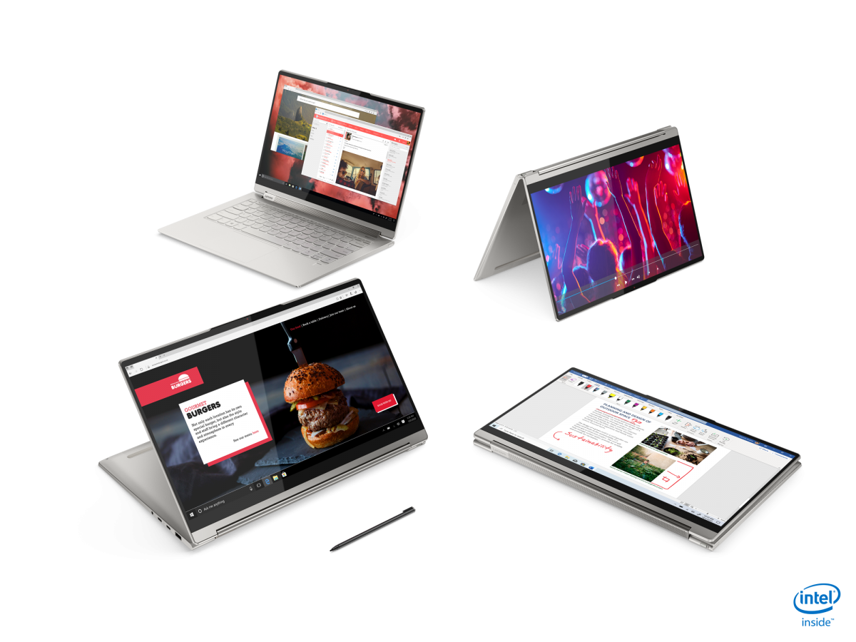 Lenovo представила новый ультрабук и ноутбук-трансформер Yoga