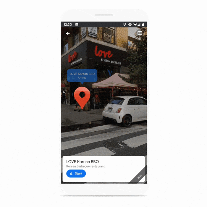 Карты Google получат новую функцию для простого ориентирования по городу