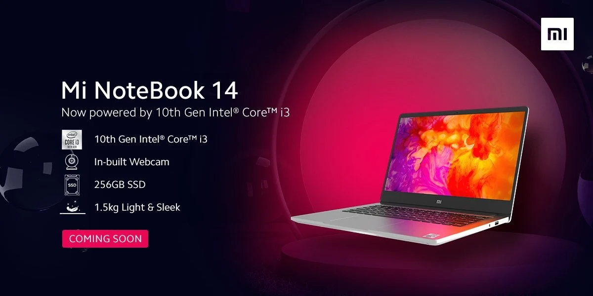 Xiaomi анонсировала новый ноутбук Mi Notebook 14