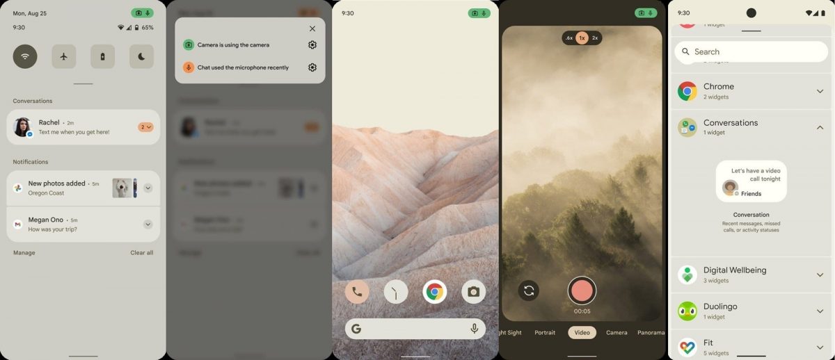 Первые скриншоты раскрыли изменённый дизайн Android 12