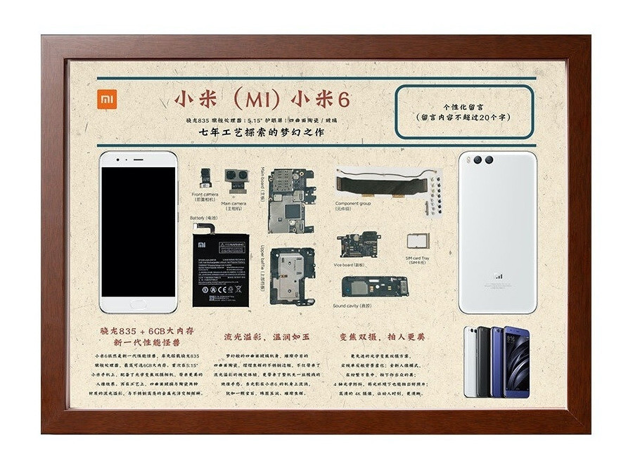 Xiaomi начала превращать старые смартфоны в настенные картины