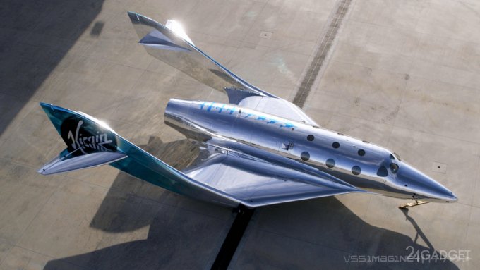 Virgin Galactic представила очередной, третий космический корабль VSS Imagine (3 фото + видео)