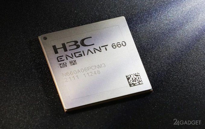 Анонсирована разработка 512-ти ядерного сетевого процессора H3C Engiant 800 (2 фото)