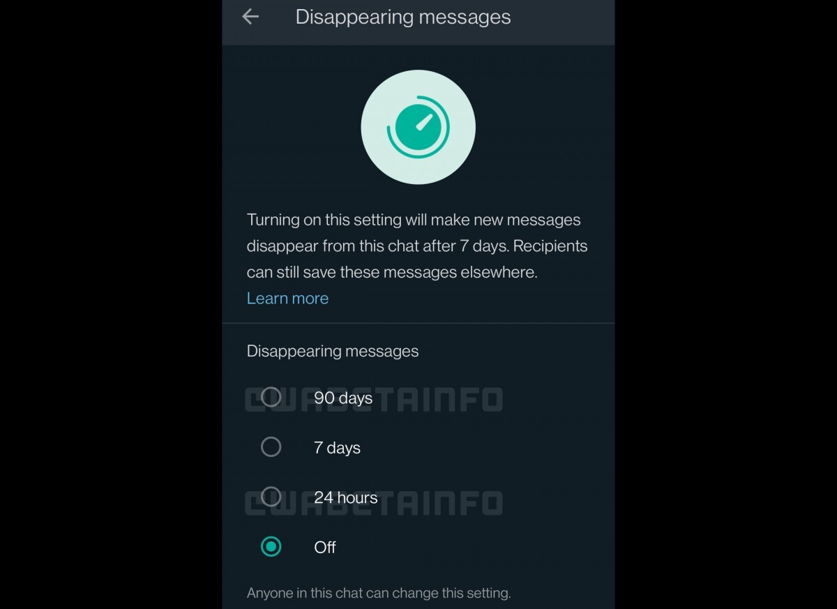 WhatsApp улучшит функцию исчезающих сообщений