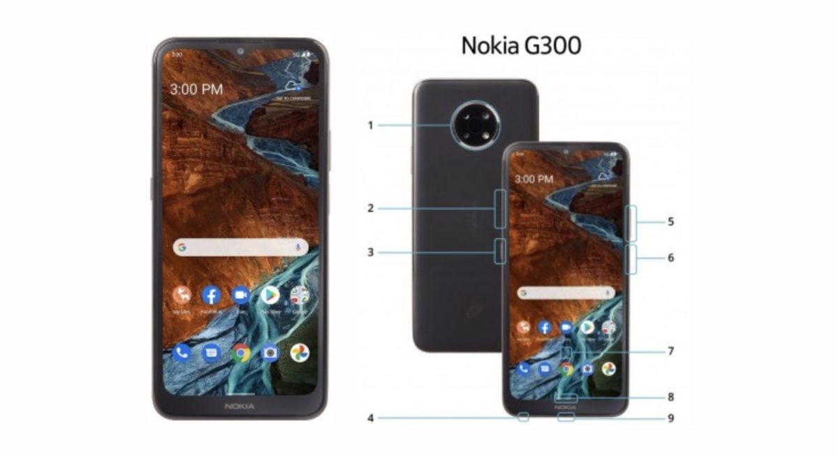 Раскрыт грядущий бюджетный 5G-смартфон Nokia G300