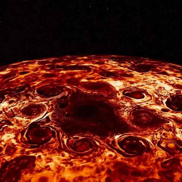 Что общего между циклонами на Юпитере и океанскими вихрями на Земле