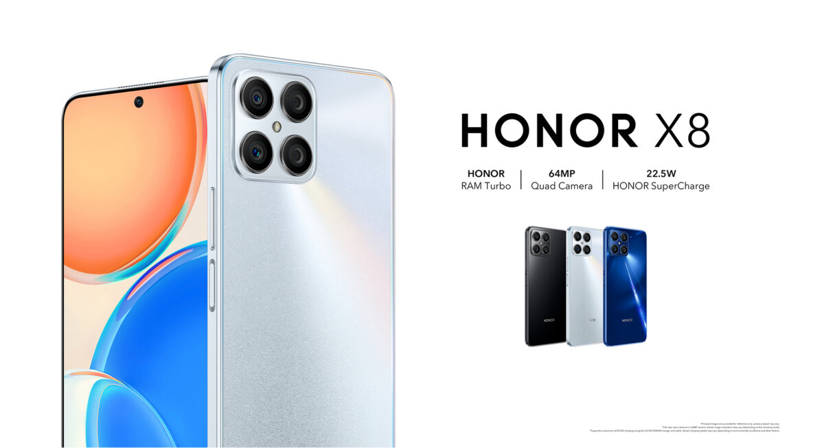 Новый смартфон Honor X8 поступил в продажу в глобальной версии
