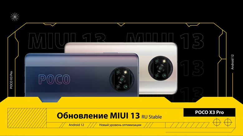 Российская версия популярного смартфона Xiaomi Poco обновилась до Android 12