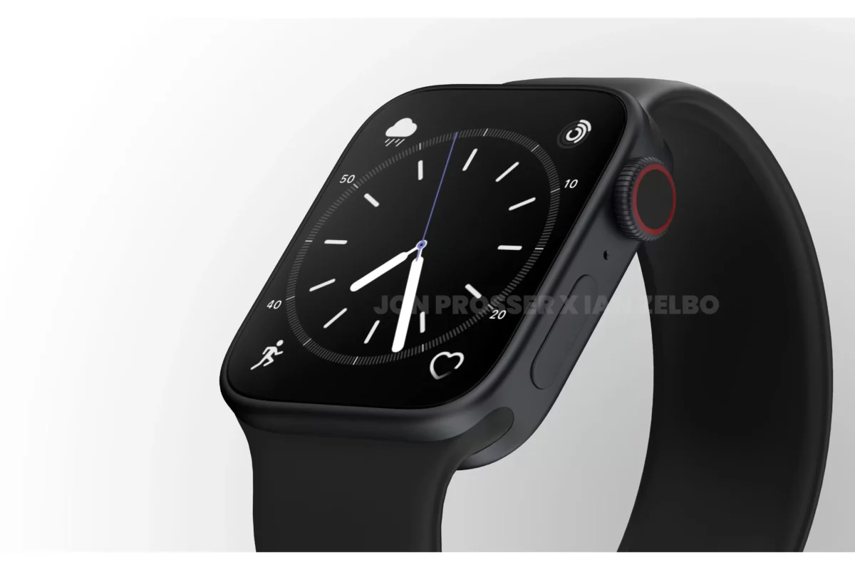 Совсем как iPhone 13: раскрыт дизайн новых «умных» часов Apple Watch Series 8