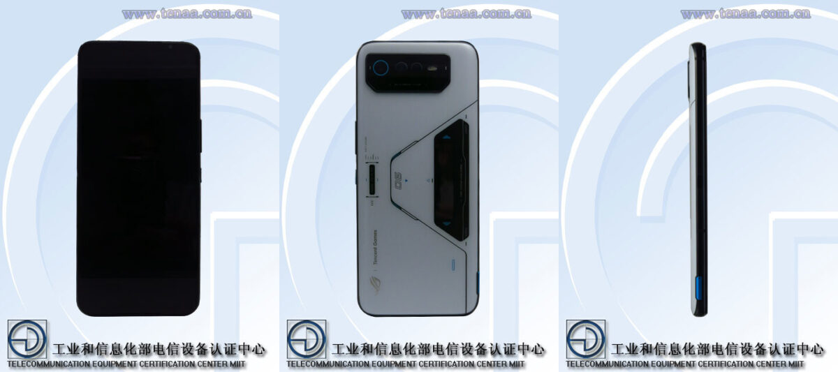 Передний и задний экран: игровой смартфон Asus показали на фото