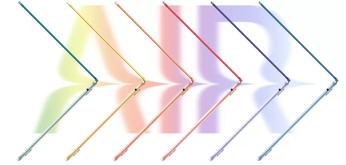 Показаны концепты необычных расцветок для новейших MacBook Air