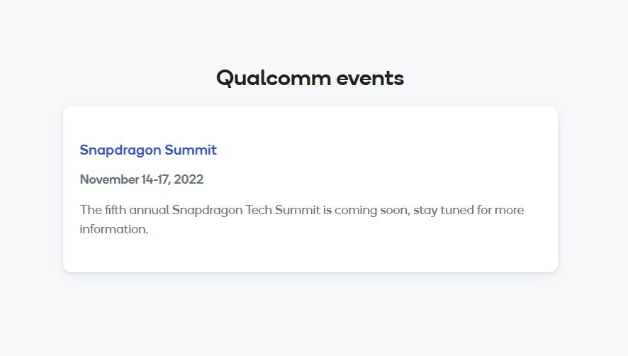Qualcomm случайно раскрыла дату анонса процессора для флагманских смартфонов 2023 года